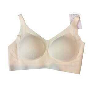 Wireless Seamless Bra 2XL With Adjustable Straps & Hook Closure By Lusti Intimat